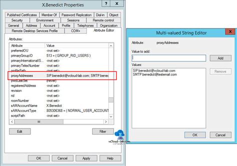 You can even import this list from a CSV file. . How to add proxy address in active directory